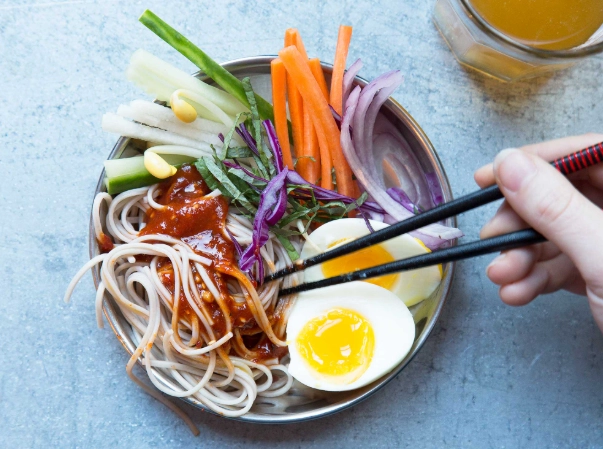 how to make Korean buckwheat noodles how to make Korean buckwheat noodles