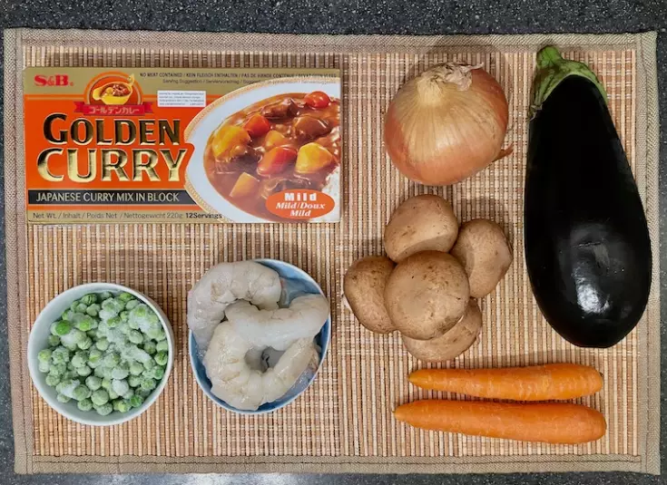 Japanese curry ingredients Japanese curry ingredients