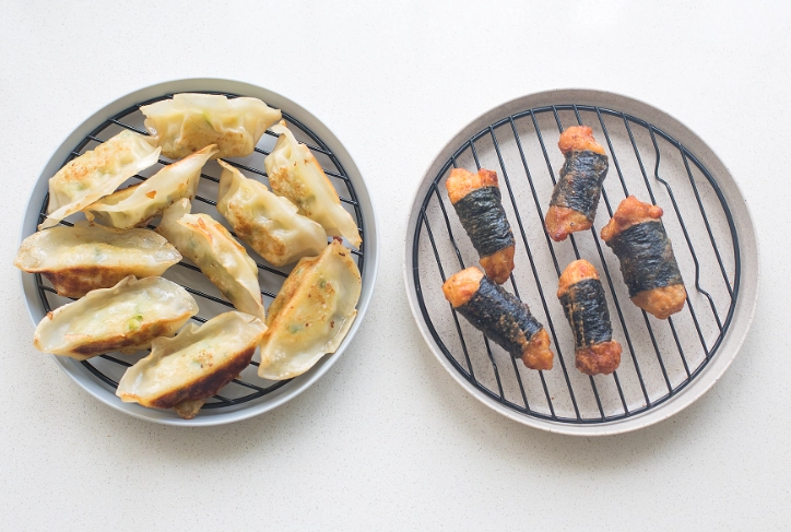 pan fry gyoza from frozen