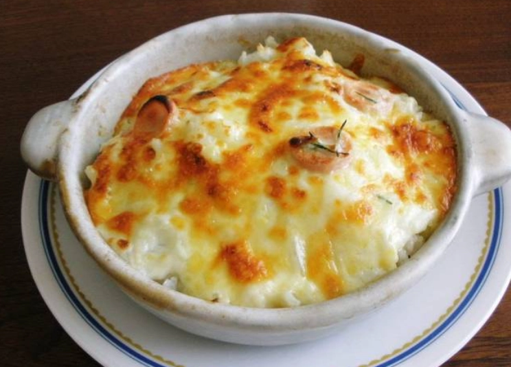 Japanese baked rice Japanese baked rice