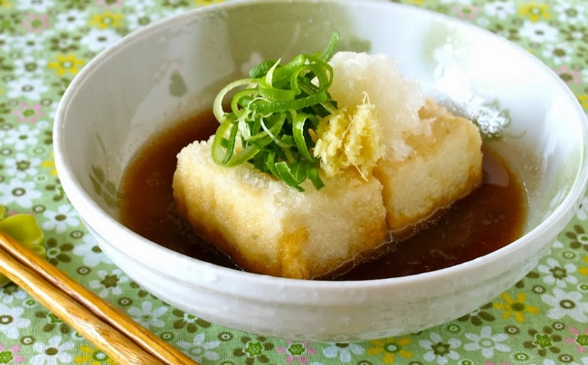 vegetarian Agedashi Tofu