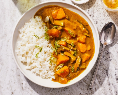 Japanese curry with curry powder