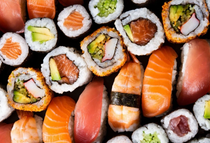 types of sushi rolls