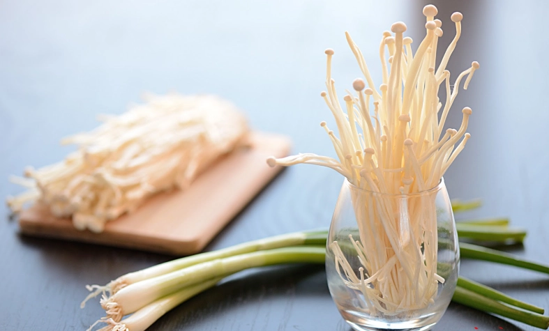 enoki mushroom daily intake