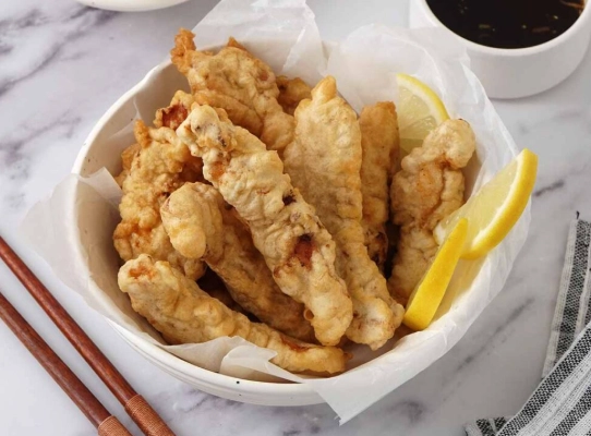 crispy chicken tempura crispy chicken tempura