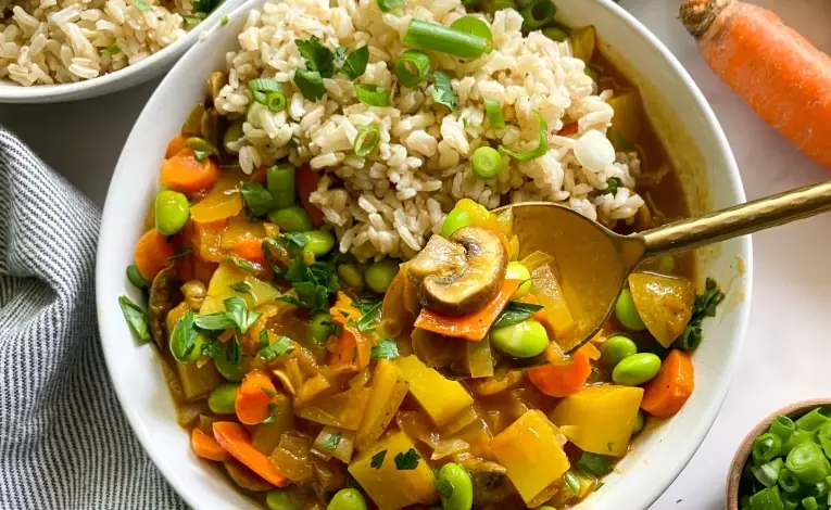 vegetarian Japanese curry vegetarian Japanese curry