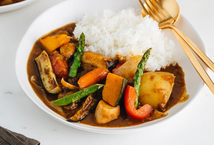 vegetarian Japanese curry vegetarian Japanese curry