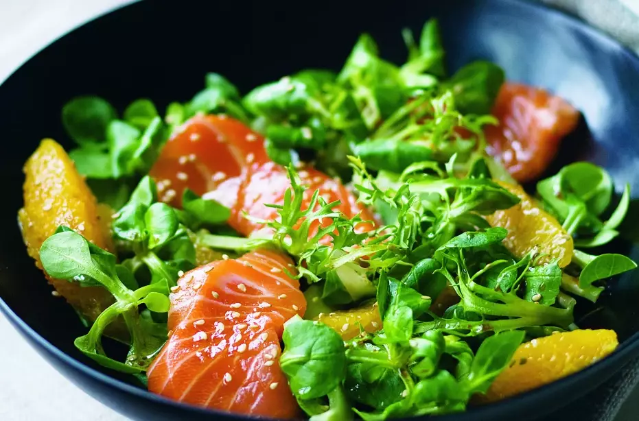 sashimi salad recipe
