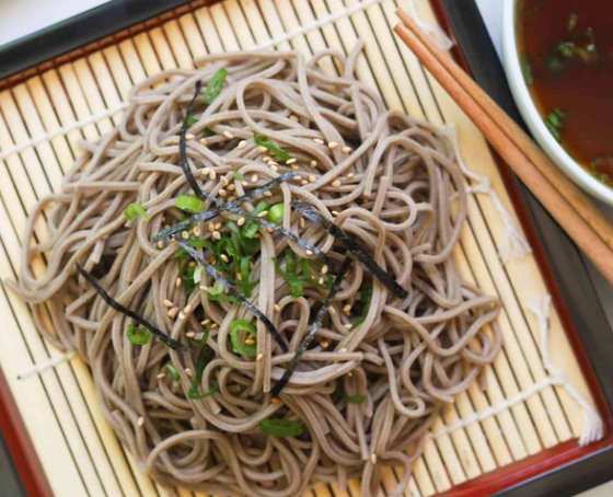 cold soba noodles
