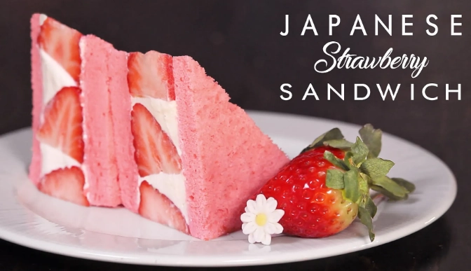 strawberry sandwich recipe