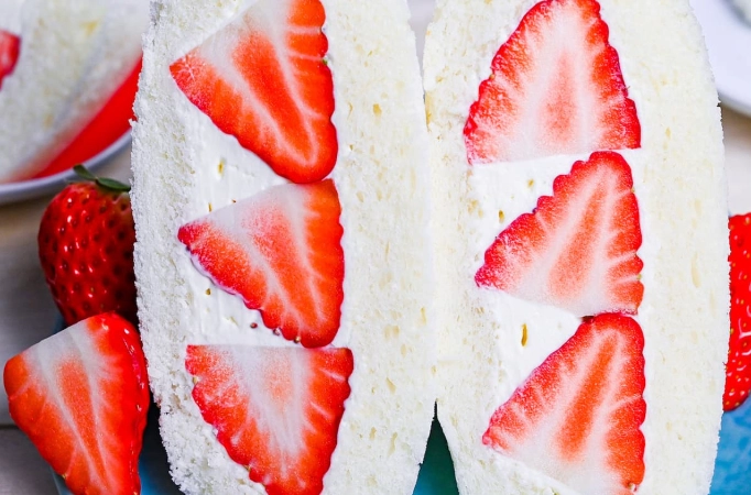 strawberry sandwich recipe