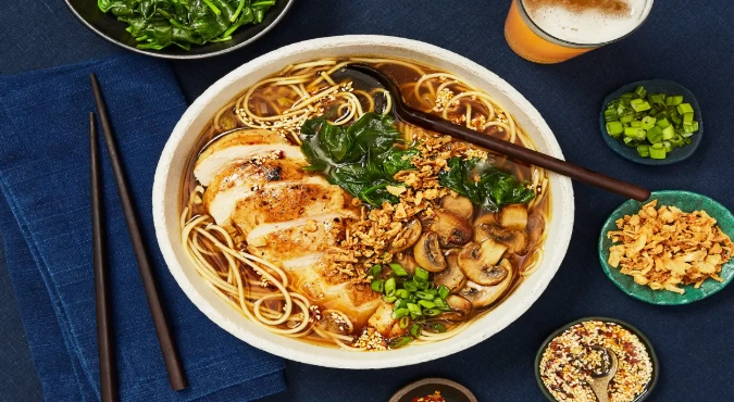 best chicken ramen broth
