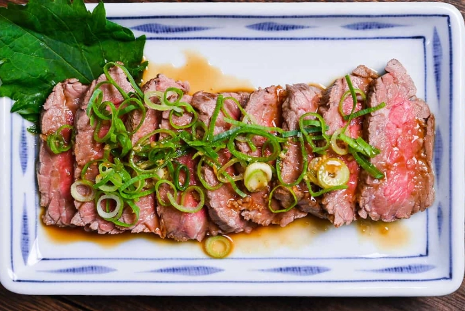 tataki beef recipe