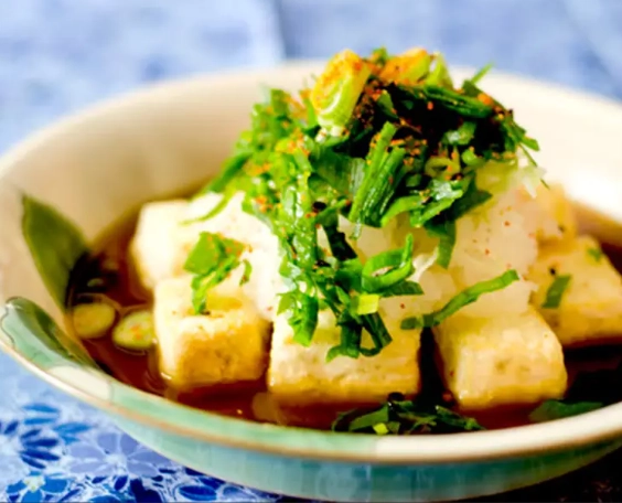 easy agedashi tofu