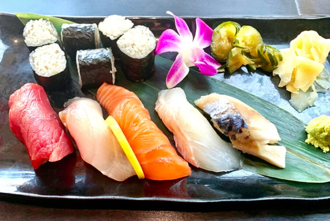 how to eat ume sushi