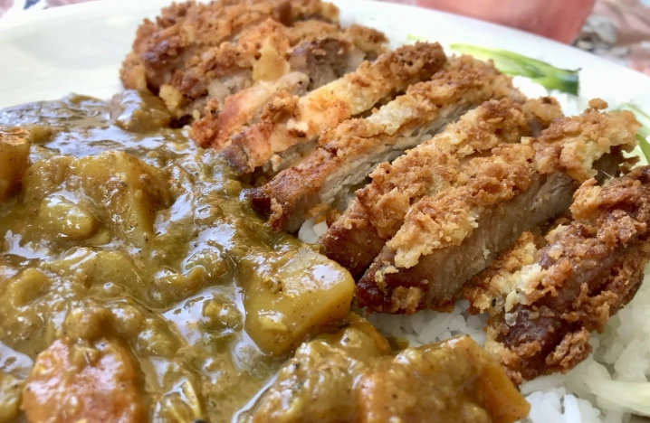Japanese pork cutlet curry