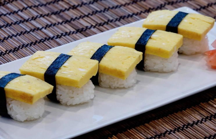 tamago sushi raw tamago sushi raw