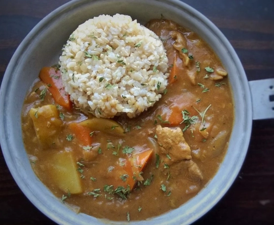 homemade japanese curry