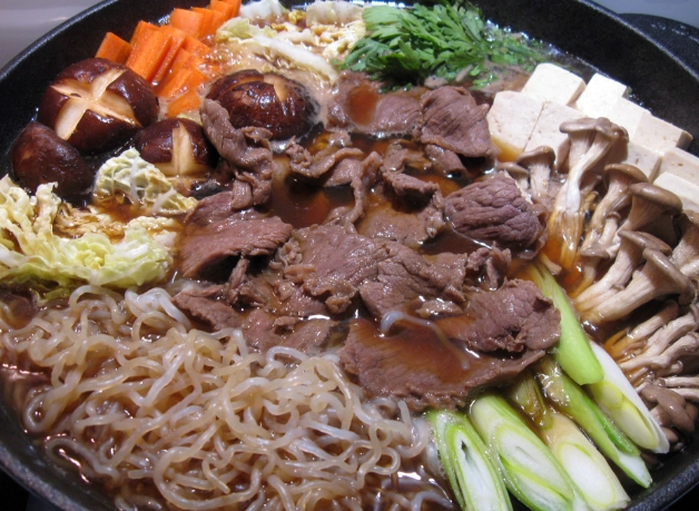 sukiyaki steak vs shabu shabu