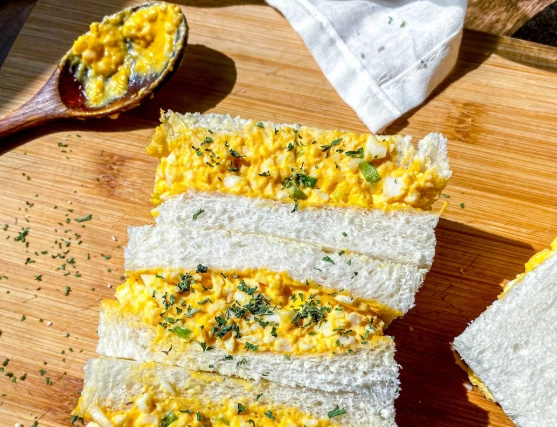 how to make fluffy tamago sando