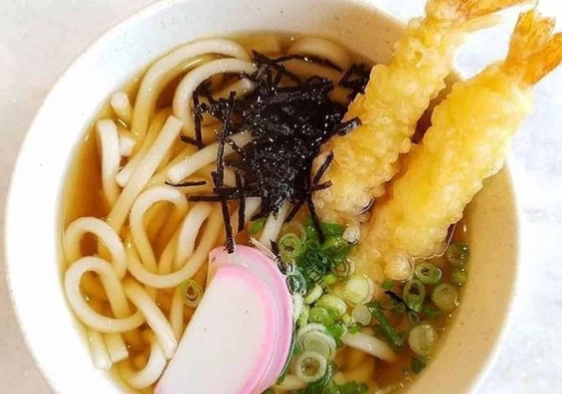 best shrimp tempura udon