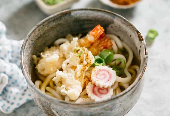 how to make tempura udon