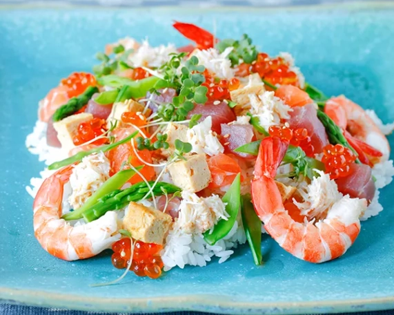 how to make chirashizushi