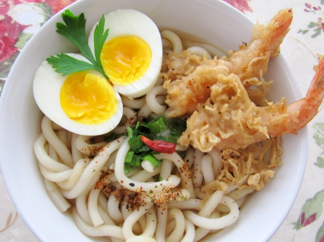 how to make tempura udon