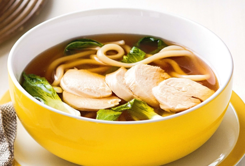 authentic Japanese udon soup