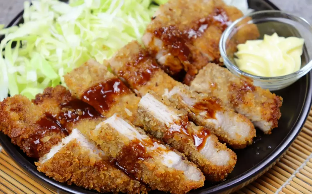 Japanese pork cutlet Japanese pork cutlet