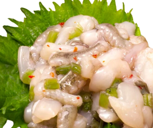 how to eat tako wasabi