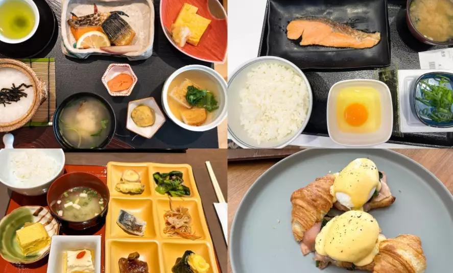 healthy Japanese breakfast