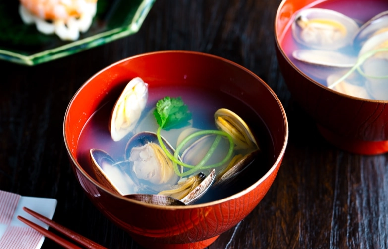 clear Japanese soup clear Japanese soup