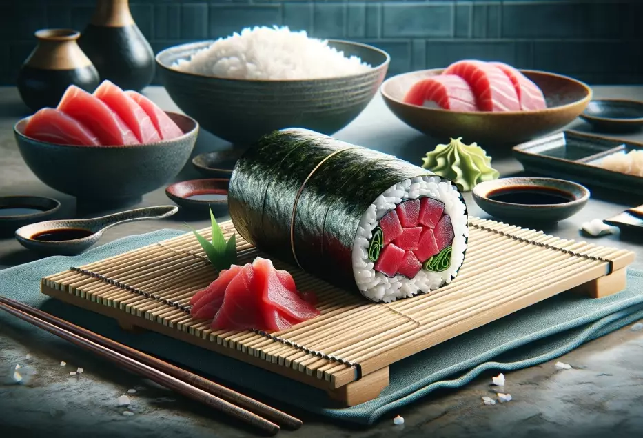 how to make tekka maki