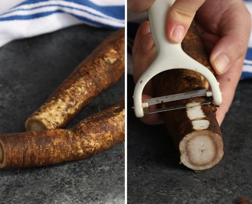 Japanese pickled radish roll Japanese pickled radish roll