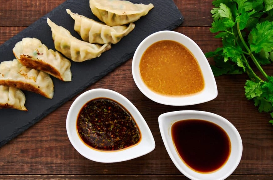 What is gyoza sauce made of?