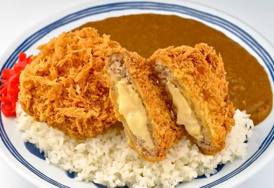 Menchi Katsu Curry